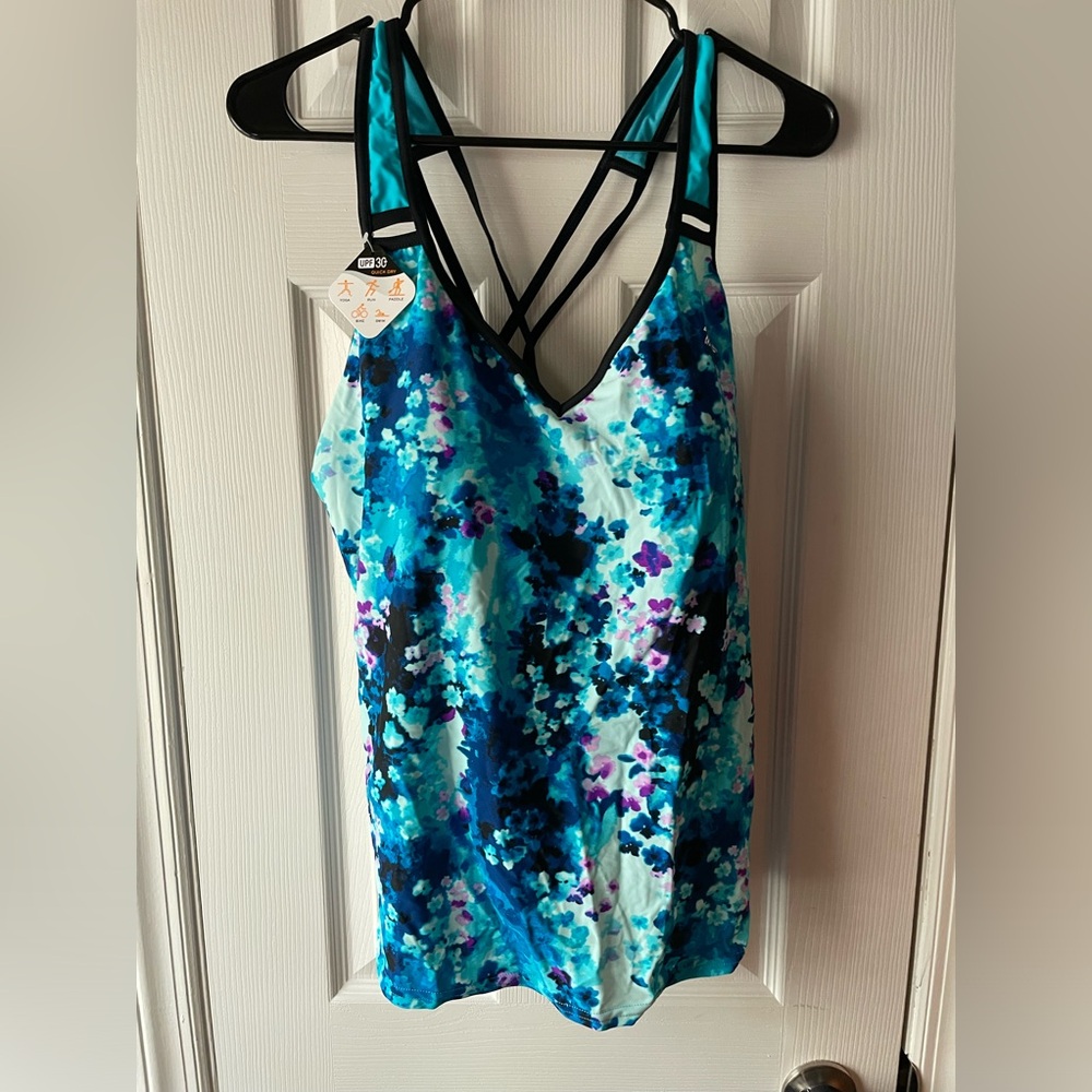 NWT ZeroXposur Tankini Size 3X